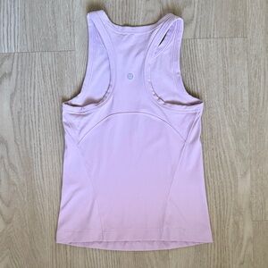 lululemon athletica Light Pink Racerback Tank Top